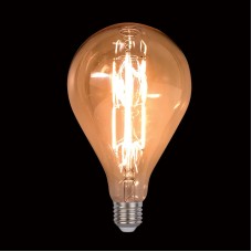 Λάμπα LED Vintage 8W E27 230V 800lm 2700K Ντιμαριζόμενη Golden Glass  